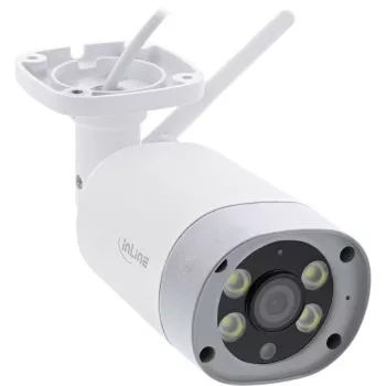 InLine ultragarsinis difuzorius su aplinkos šviesa, suderinamas su Google Home ir Amazon Alexa