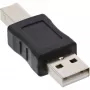 USB 2.0 adapteris Type A kištukas / Type B kištukas InLine 33443A