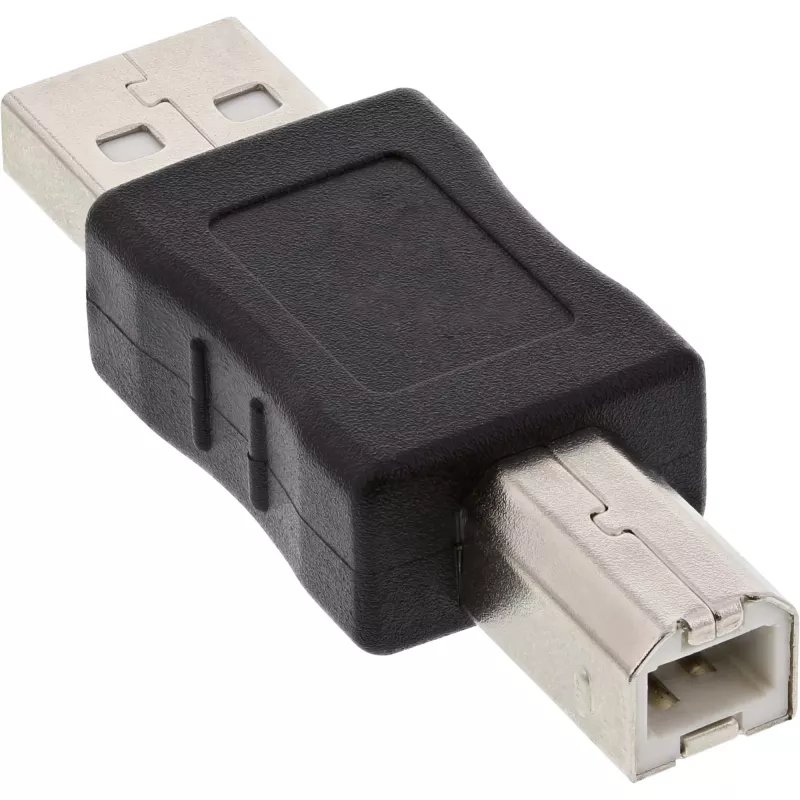 USB 2.0 adapteris Type A kištukas / Type B kištukas InLine 33443A