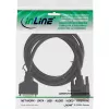 InLine DVI-D laidas Premium 24+1 vyriškas į moterišką Dual Link auksu dengtas 2m