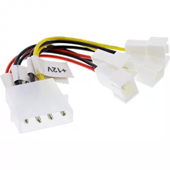 InLine adapteris ventiliatoriams 2x 12V ir 2x 5V 4 ventiliatoriams 33005B