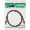 InLine Patch Laidas SF/UTP Cat.5e rudas 0,3 m