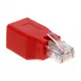 InLine Crossover Adapter RJ45 kištukas į lizdą 69994K