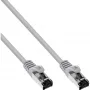 InLine Patch laidas, S/FTP (PiMf), Cat.8.1, 2000MHz, halogen-free, pilkas, 0,25m