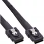 InLine SAS vidinis kabelis, Mini-SAS SFF-8087 į Mini-SAS SFF-8087, su šoniniu ryšiu, 1 m