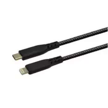 Laidas Terratec CHARGE CL2 2 m USB-C – Lightning juodas