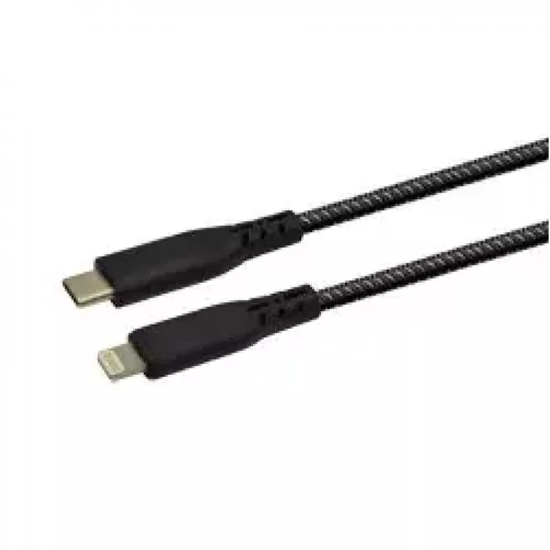 Laidas Terratec CHARGE CL2 2 m USB-C – Lightning juodas