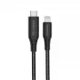 Laidas Terratec CHARGE CL2 2 m USB-C – Lightning juodas
