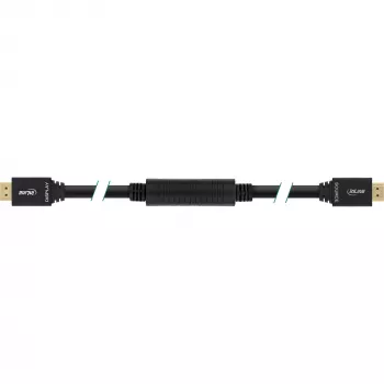 InLine aktyvus HDMI laidas su Ethernet, M/M, juodas, auksuoti kontaktai, 40 m