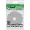 Lipnusis kabelių raištis Velcro juosta InLine 10 m × 16 mm balta