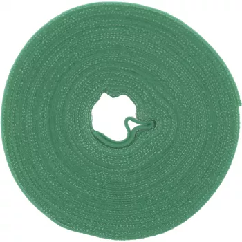 Lipnūs kabelių raiščiai su lipduku InLine Band 16 mm, 10 m, žalia