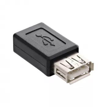 Micro-USB adapteris InLine 31613 USB A moteriškas į Micro-USB B moterišką