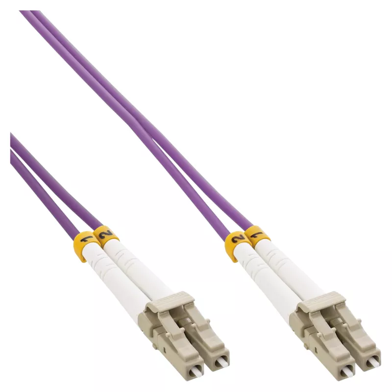 InLine šviesolaidinis dvigubas laidas LC/LC 50/125µm OM4 3m