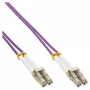 InLine šviesolaidinis dvigubas laidas LC/LC 50/125µm OM4 3m