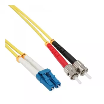 InLine šviesolaidinis dvipusis kabelis LC/ST 9/125µm OS2 10m