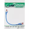 InLine Patch Laidas S/FTP PiMF Cat.6 250MHz PVC varis mėlynas 0,3 m