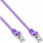 InLine Patch Laidas SF/UTP Cat.5e violetinis 0,3m