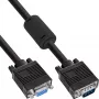 InLine S-VGA ilginimo laidas 15HD kištukas / lizdas juodas 2m