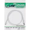 InLine Patch laidas, S/FTP (PiMf), Cat.8.1, 2000MHz, halogen-free, baltas, 2m