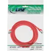 InLine Patch kabelis, S/FTP (PiMf), Cat.8.1, 2000MHz, be halogenų, raudonas, 7,5m