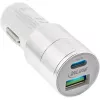 InLine USB automobilinis įkroviklis Quick Charge 3.0, baltas