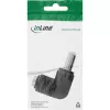 DC adapteris InLine 5,5×2,5 mm kampuotas kištukas–lizdas, 5 V įėjimas, vidaus naudojimui, juodas