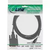 InLine Mini DisplayPort (vyriškas) – DVI-D 24+1 (vyriškas) laidas, juodas/auksinis, 0,5 m