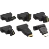InLine HDMI į DVI adapteris HDMI kištukas / 24+1 lizdas 180° kampu auksuoti kontaktai