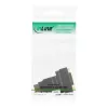 InLine HDMI į DVI adapteris HDMI kištukas / 24+1 lizdas 180° kampu auksuoti kontaktai