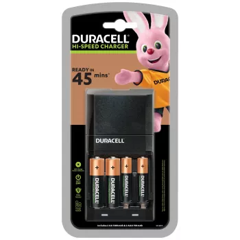 Duracell CEF27 baterijų įkroviklis buitinėms AA/AAA NiMH baterijoms