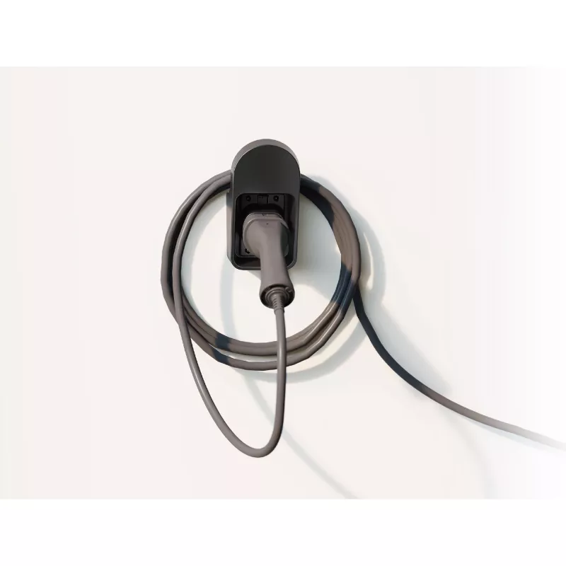 InLine Universal EV įkrovimo laido laikiklis juodas 117x95x213 mm