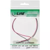 InLine įtampos adapterio laidas ventiliatoriui 12V / 7V 0,3 m