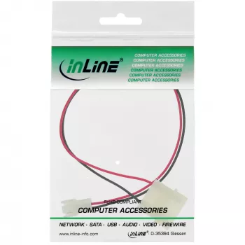 InLine įtampos adapterio laidas ventiliatoriui 12V / 7V 0,3 m