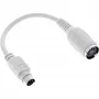 InLine adapteris klaviatūrai 5 kontaktų DIN lizdas / PS/2 kištukas ~10 cm