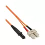 InLine šviesolaidinis dvipusis kabelis MTRJ/SC 50/125µm OM2 5m