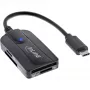 InLine kortelių skaitytuvas USB 3.1 USB-C, SD/SDHC/SDXC, microSD, UHS-II