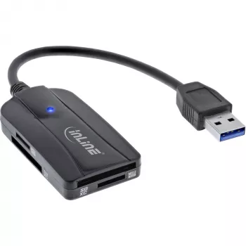 InLine kortelių skaitytuvas USB 3.1 USB-A, SD/SDHC/SDXC, microSD, UHS-II