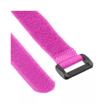 InLine® Lipnūs kabelių raiščiai 20 x 200 mm, 10 vnt., rožiniai
