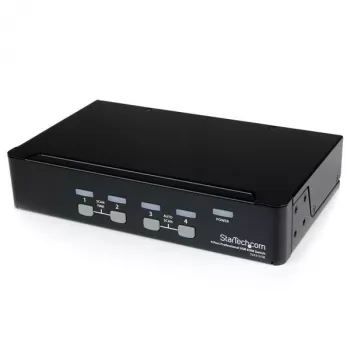 StarTech.com 4 prievadų profesionalus VGA USB KVM jungiklis su USB šakotuvu
