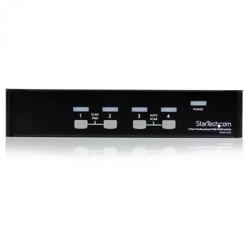 StarTech.com 4 prievadų profesionalus VGA USB KVM jungiklis su USB šakotuvu