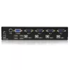 StarTech.com 4 prievadų profesionalus VGA USB KVM jungiklis su USB šakotuvu