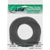 InLine Patch Laidas S/FTP PiMF Cat.6 250MHz PVC CCA juodas 10m