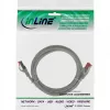 InLine Patch Laidas S/FTP PiMF Cat.6 250MHz PVC CCA pilkas 0,3m