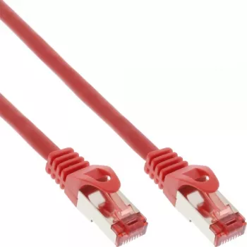 InLine Patch Laidas S/FTP PiMF Cat.6 250MHz PVC CCA raudonas 3m