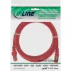 InLine Patch Laidas S/FTP PiMF Cat.6 250MHz PVC CCA raudonas 2m