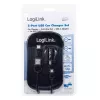 Automobilinis kroviklis LogiLink PA0204 Universal Black Cigar lighter 12/24V 2.1A