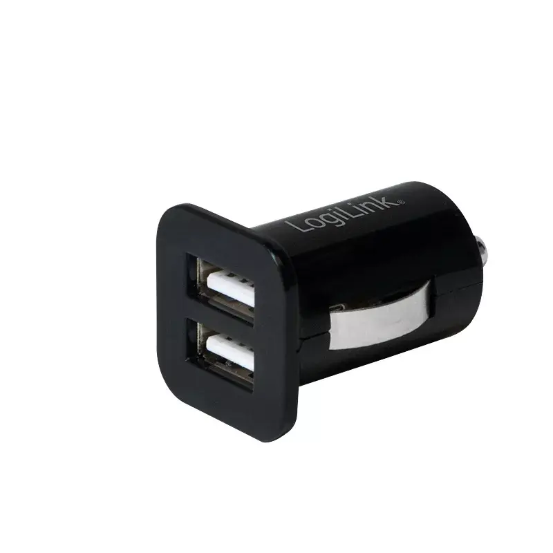 Automobilinis kroviklis LogiLink PA0204 Universal Black Cigar lighter 12/24V 2.1A