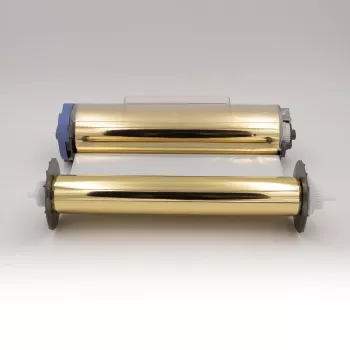 Brother HFA220GD spausdinimo plėvelė Laser Gold 22,3 cm plotis 120 m ilgis