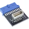 InLine USB 3.0 į USB 3.1 priekinio skydelio Key-B adapteris vidinis, įvairiaspalvis