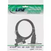 InLine 100 vnt. didmeninė pakuotė USB 2.0 laidas A kištukas į A lizdas 0,6 m
